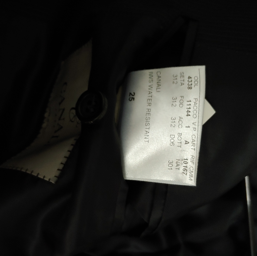 Bar lll (black) and Alfani (gray) suits jacket